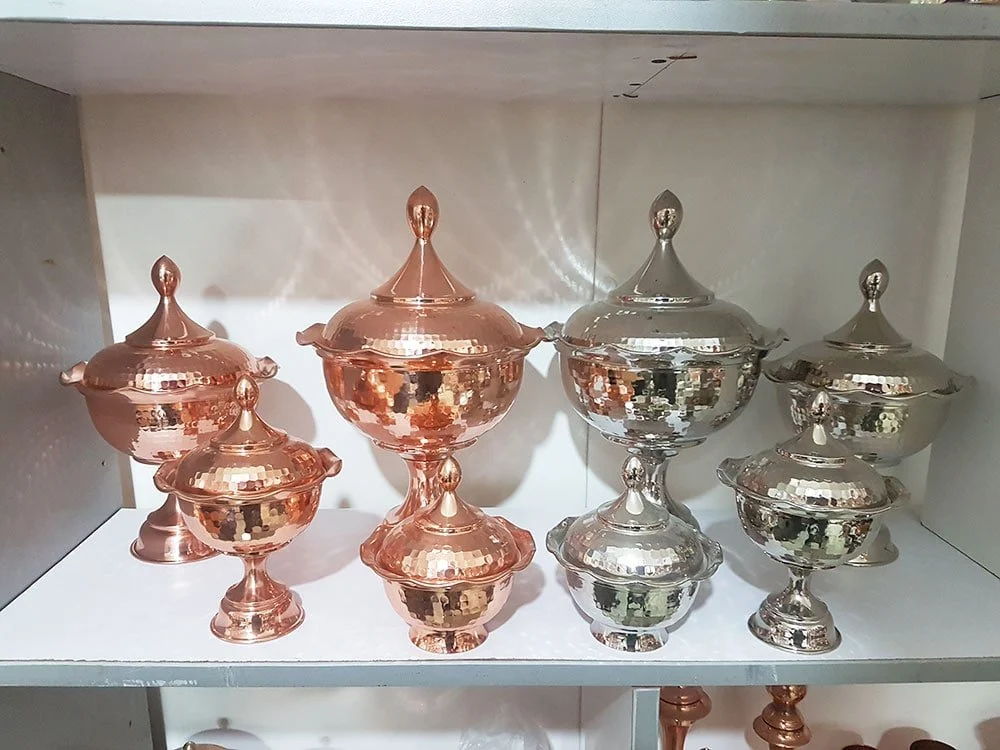 معرفی تولید کنندگان ظروف مسی در زنجان