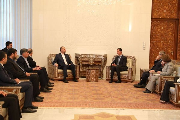 امیرعبداللهیان با بشار اسد دیدار کرد