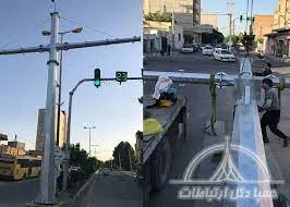 مشخصات فنی دکل 6 متری دوربین مدار بسته