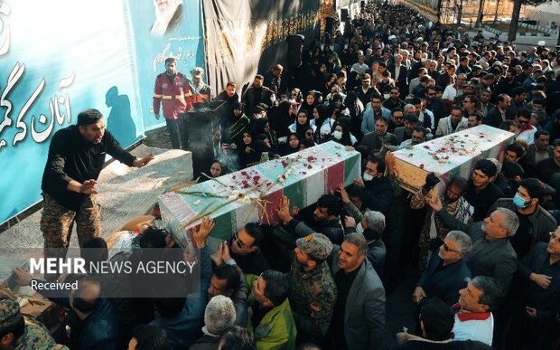 استقبال از آلاله‌ها/ فرزندان گمنام مشگین‌شهر در خاک آرام گرفتند