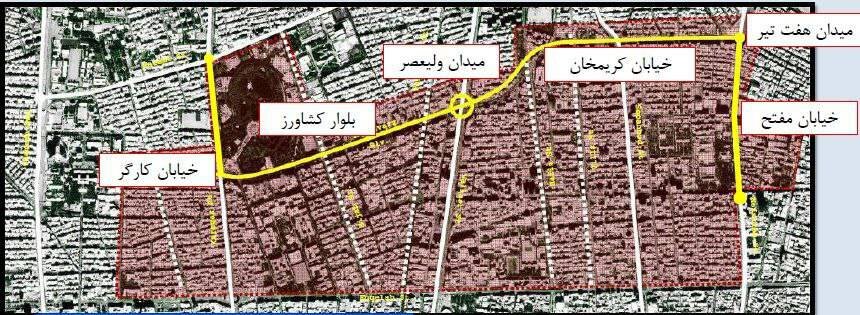 بررسی ایجاد گذر«رویداد تهران»ازموزه فرش تا لانه جاسوسی درشورای شهر/تکلیف شهرداری جهت مطالعه طرح