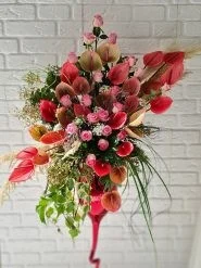 جام گل هدیه ای لوکس برای مناسبت های خاص