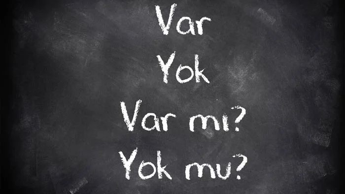 Var and Yok در زبان ترکی استانبولی