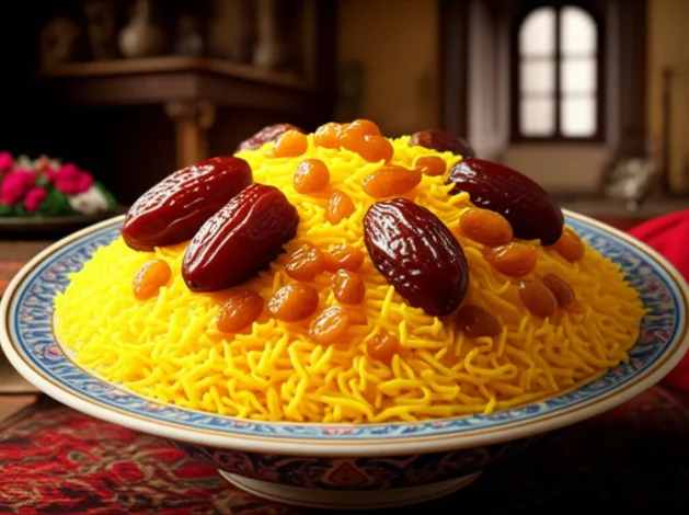 رشته پلو: رازهای غذای شب عید در مرکز ایران