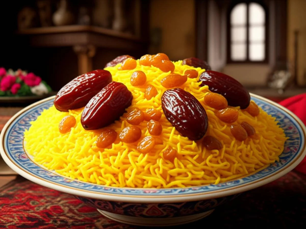 رشته پلو: رازهای غذای شب عید در مرکز ایران