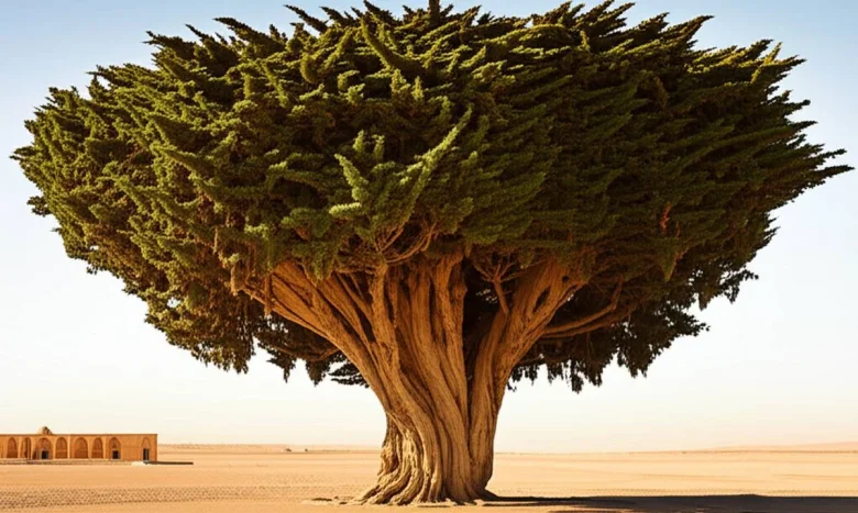 سرو کهنسال مهریز: راهنمای کامل قدیمی ترین ساکن یزد