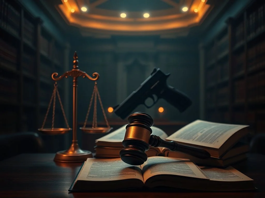 مجازات تهدید به مرگ با اسلحه - راهنمای جامع حقوقی